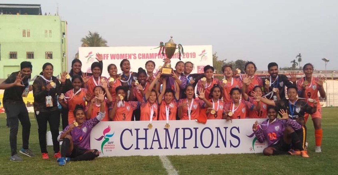 India clinch fifth straight SAFF Women's Championship title