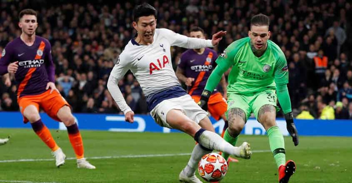 Son's late winner gives Tottenham edge over Man City