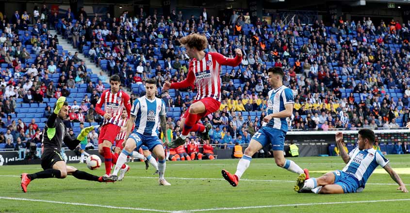 Atletico slump to biggest defeat of season against ruthless Espanyol