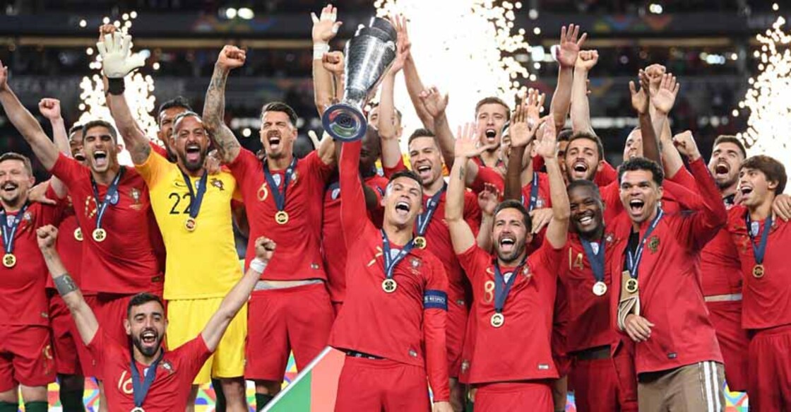 Portugal beat Netherlands to win inaugural UEFA Nations League title