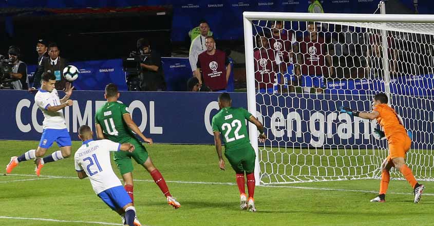 SOCCER-COPA-BRA-BOL