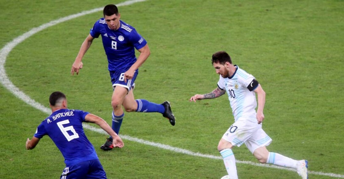 Messi penalty, Armani save secure lucky draw for Argentina