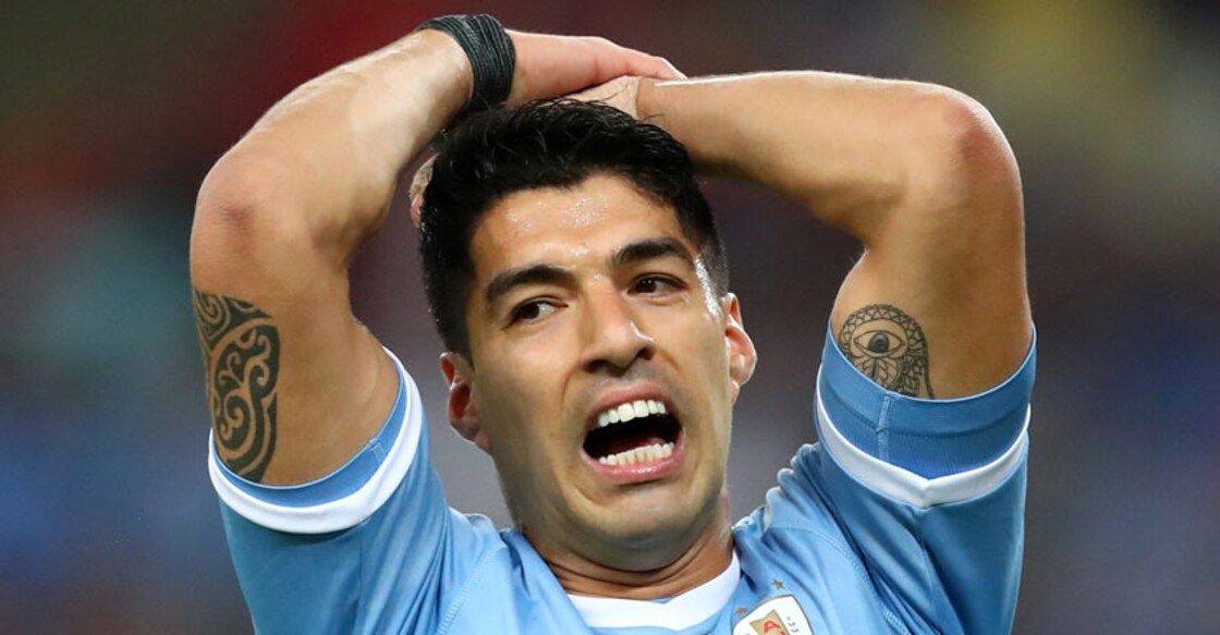 Suarez devastated as shootout miss sees Uruguay crash out of Copa