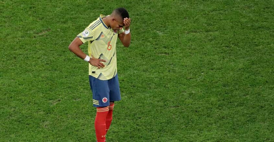 Colombia's William Tesillo threatened after missed Copa penalty