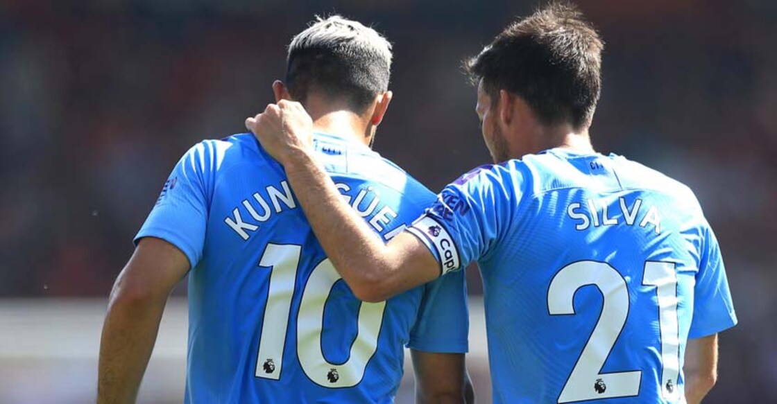 EPL: Silva sparkles as Aguero double fires Man City