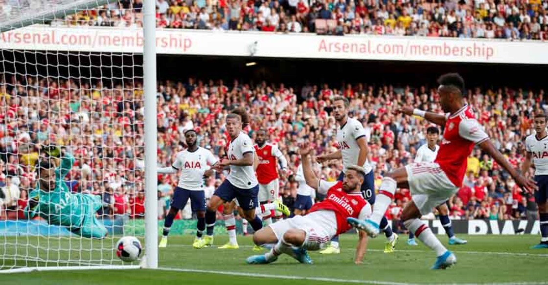 EPL: Arsenal fight back against Spurs to draw London derby