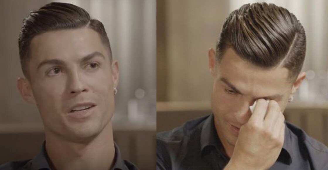 Ronaldo breaks down during emotional interview