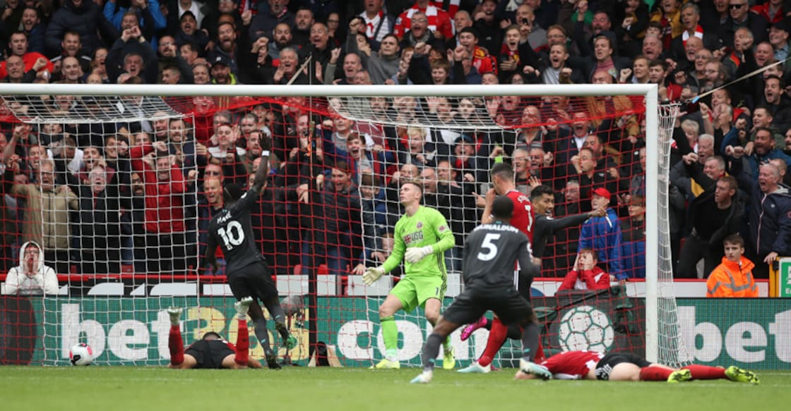 Sheffield United keeper howler hands Liverpool seventh straight win
