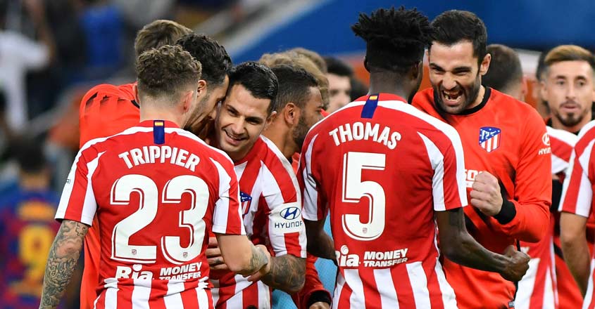 Atletico stun Barca to reach Super Cup final