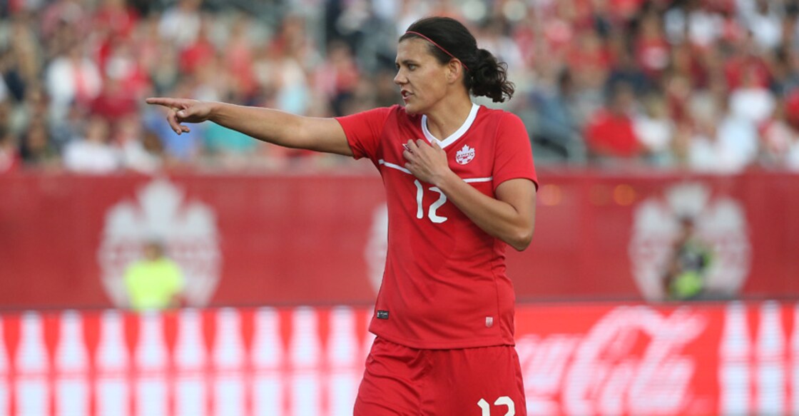 Canada's Christine Sinclair breaks record for most international goals