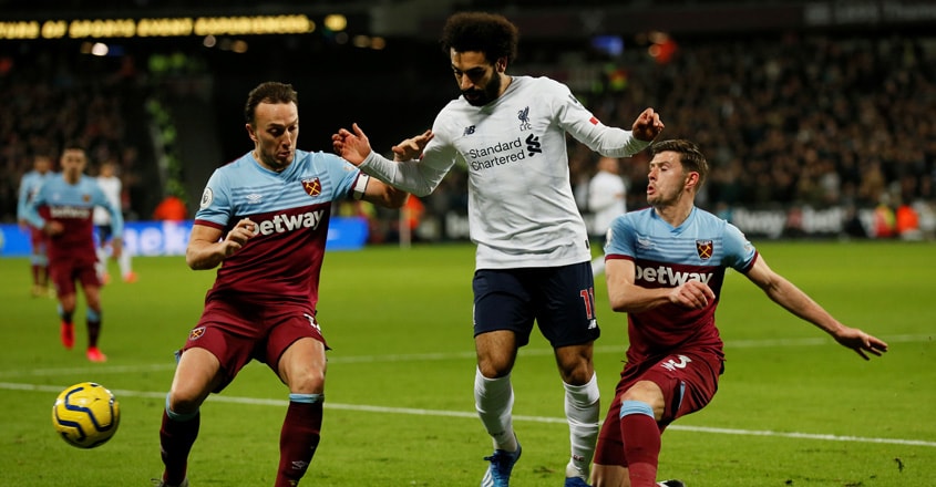 Premier League: Liverpool sink West Ham to open 19-point lead Premier League: Liverpool sink West Ham to open 19-point lead