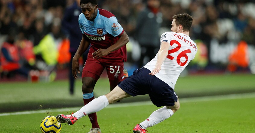 Premier League: Liverpool sink West Ham to open 19-point lead Premier League: Liverpool sink West Ham to open 19-point lead