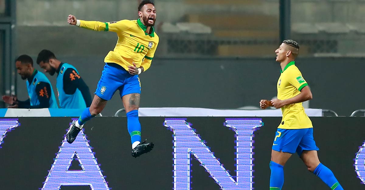 Jumping for joy