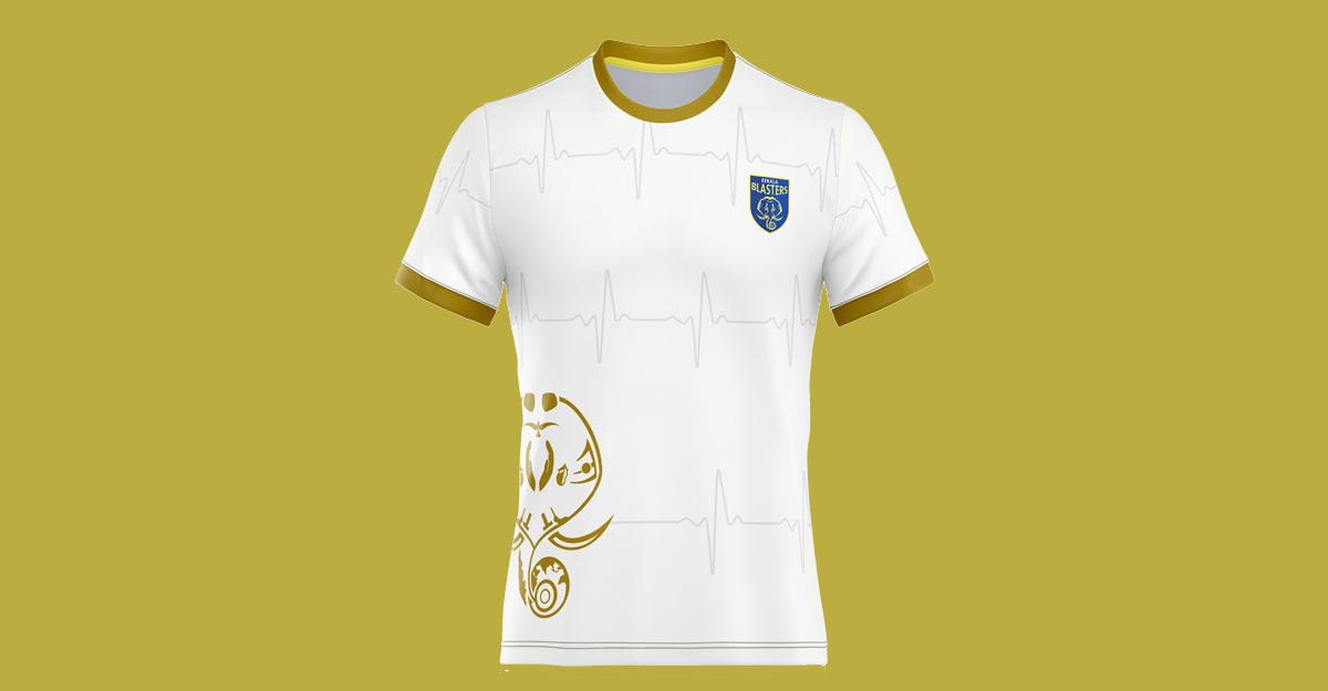 Kerala Blasters release third kit to honour  frontline workers