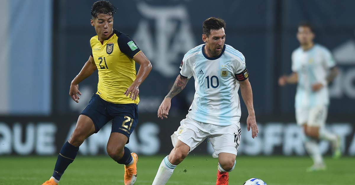 Messi magic earns Argentina win over Ecuador in World Cup qualifier