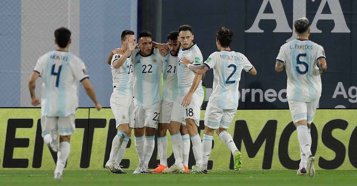 2022 World Cup qualifiers Argentina rally to hold