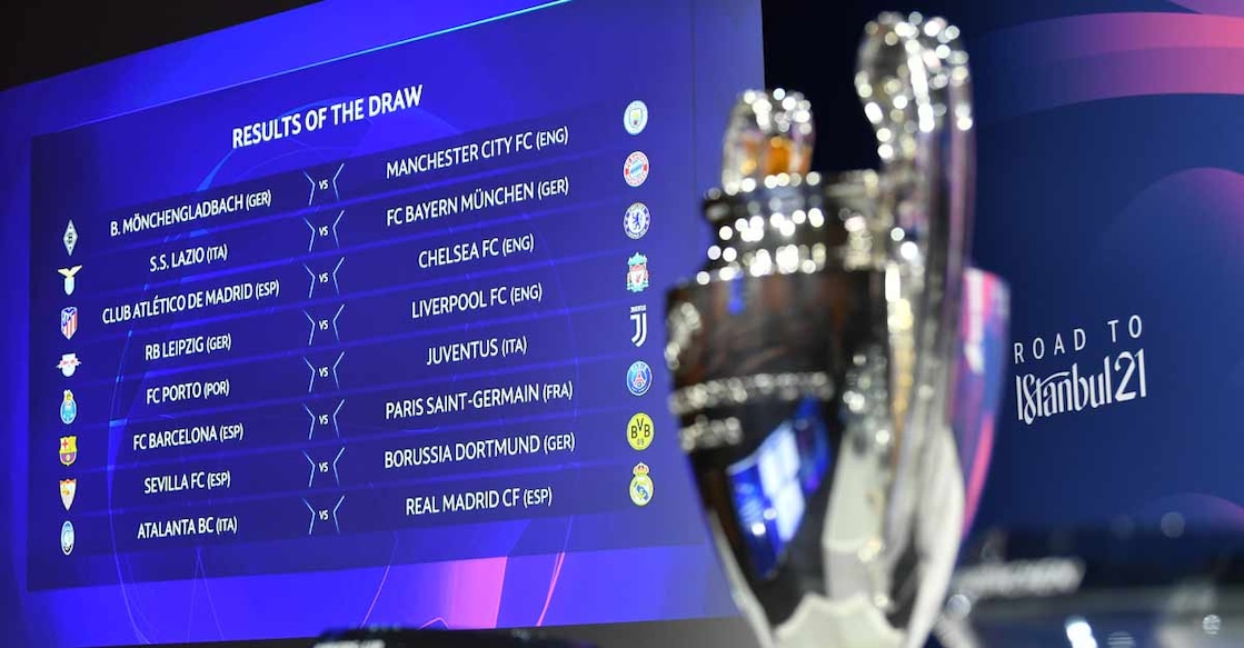 UCL last 16 draw