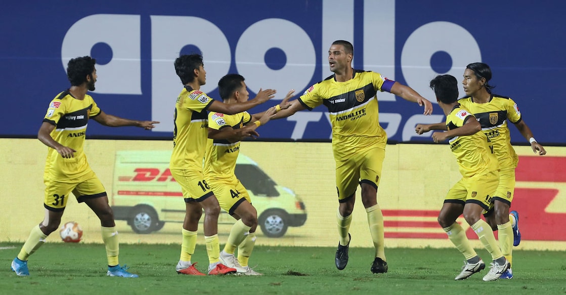 Santana's twin burst scripts Hyderabad FC's 3-2 win over SC East Bengal