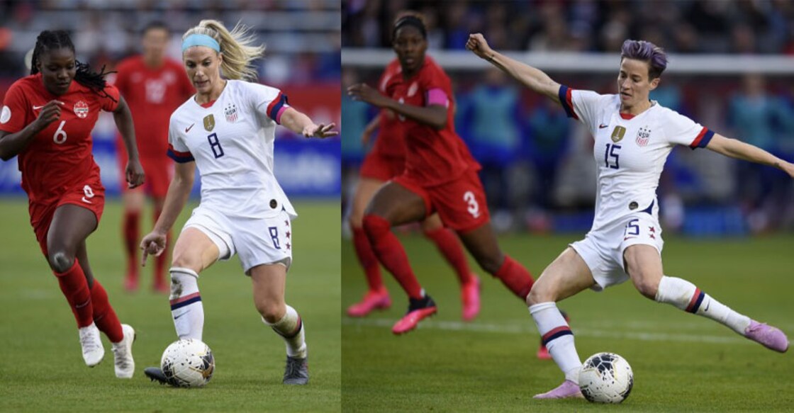 Rapinoe, Ertz among nominees for BBC women's player of the year