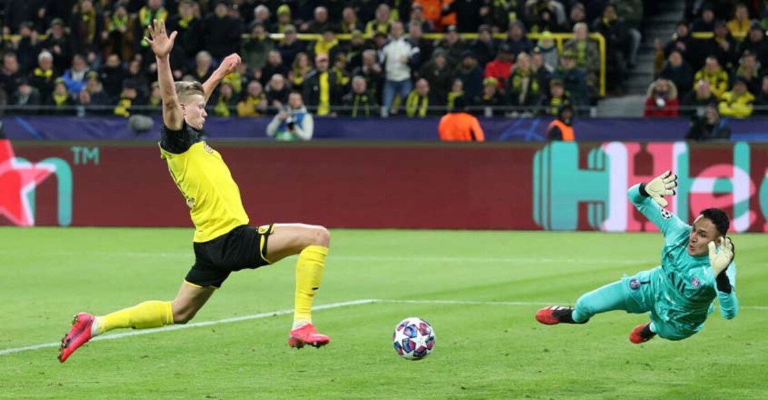 Sensational Haaland gives Dortmund 2-1 win over PSG