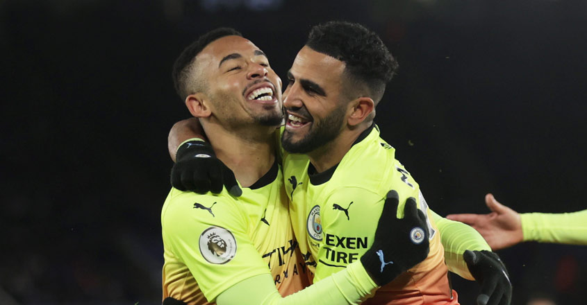 Jesus seals win for Manchester City at Leicester