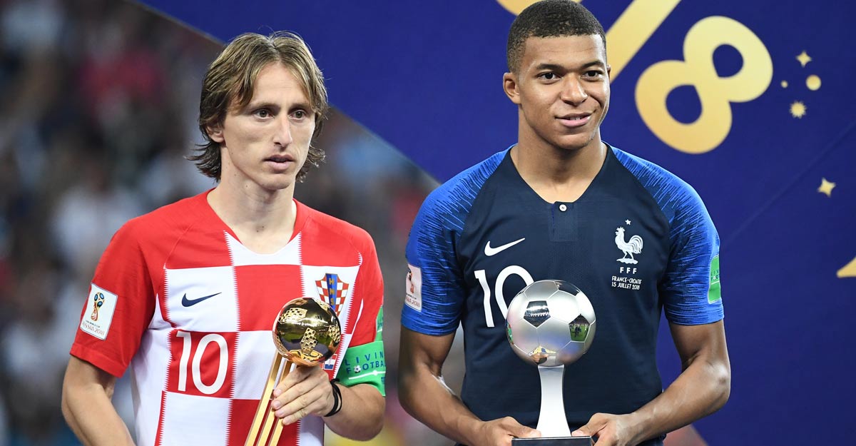 Modric & Mbappe Modric & Mbappe
