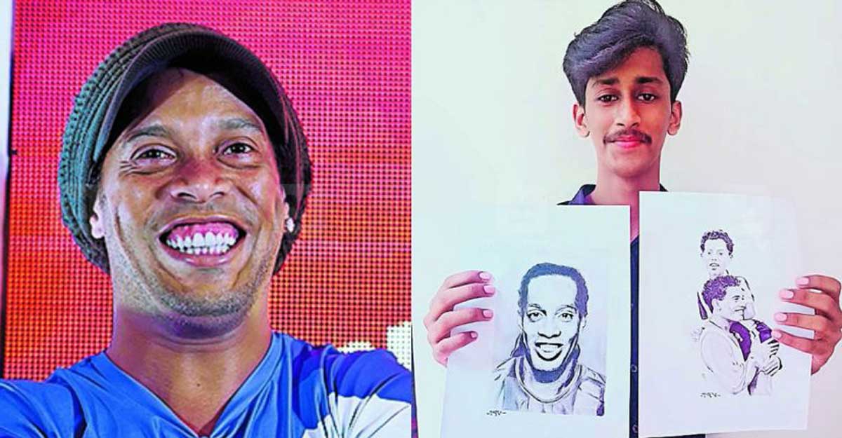 Ronaldinho and Vivek