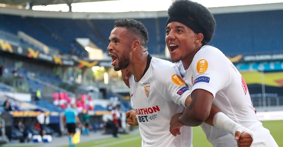 Delighted duo