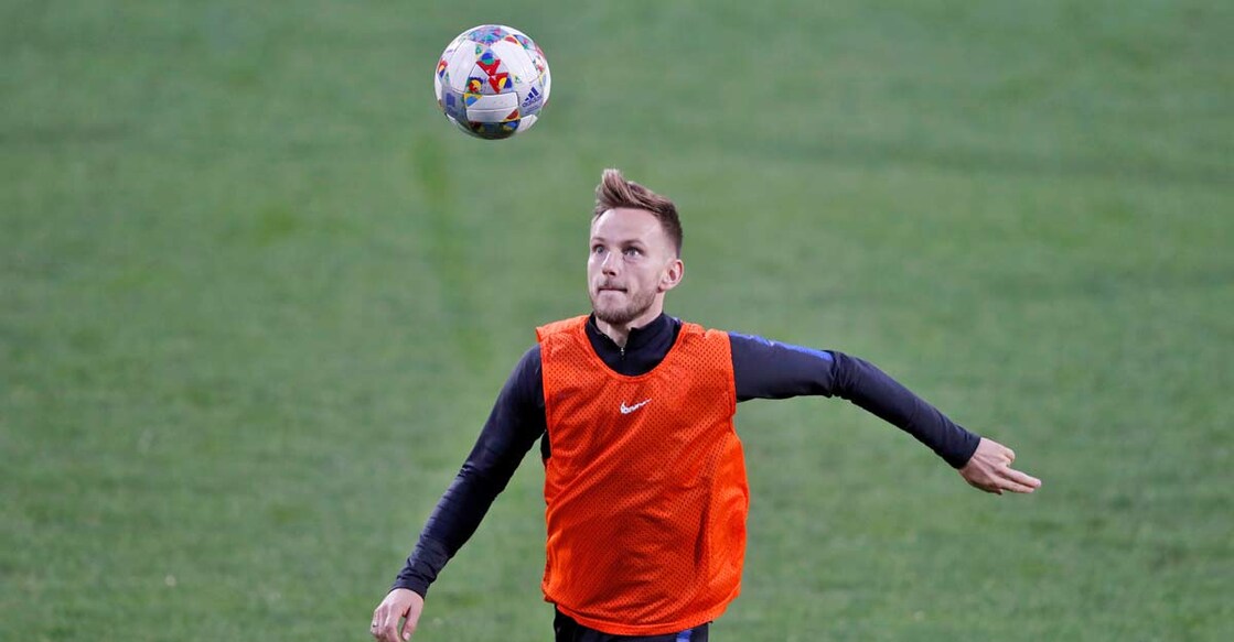 Croatia's Rakitic ends international career