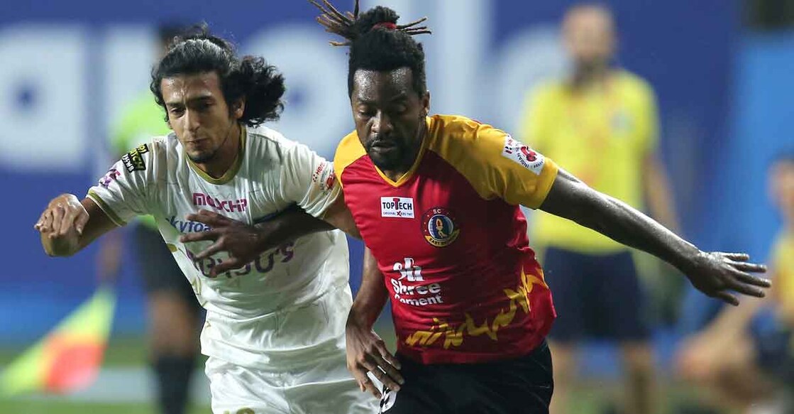 Sahal Abdul Samad was in his element against SC East Bengal. Photo: ISL