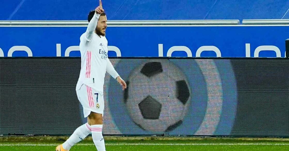 Eden Hazard ended his goal drought. Photo: Reuters