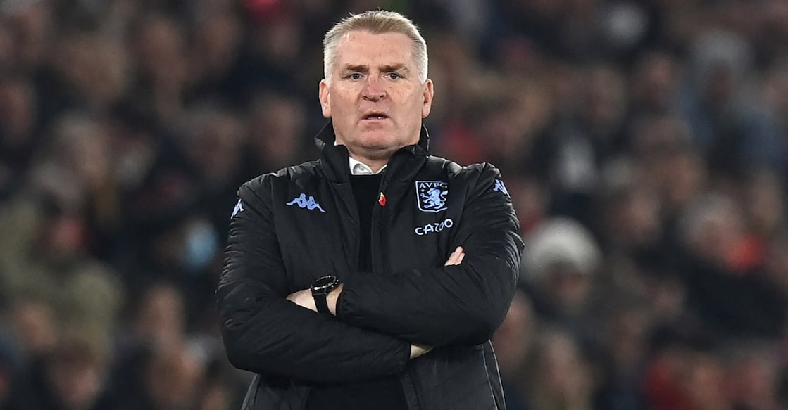 Dean Smith. File photo: AFP