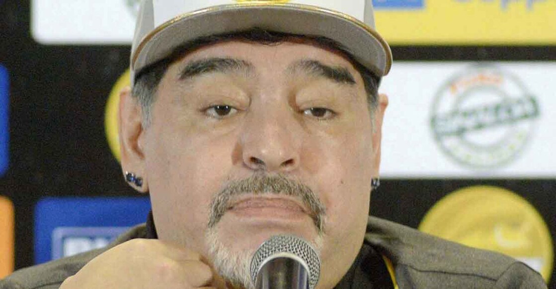 Argentine football legend Diego Maradona. File photo: IANS