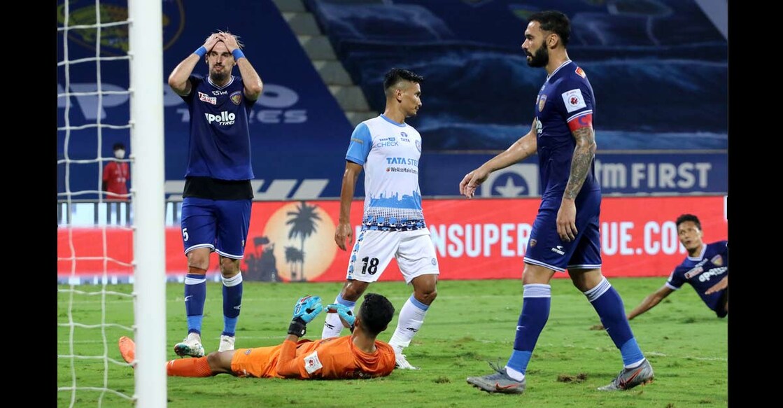 Chennaiyin own goal by Enes Sipovic