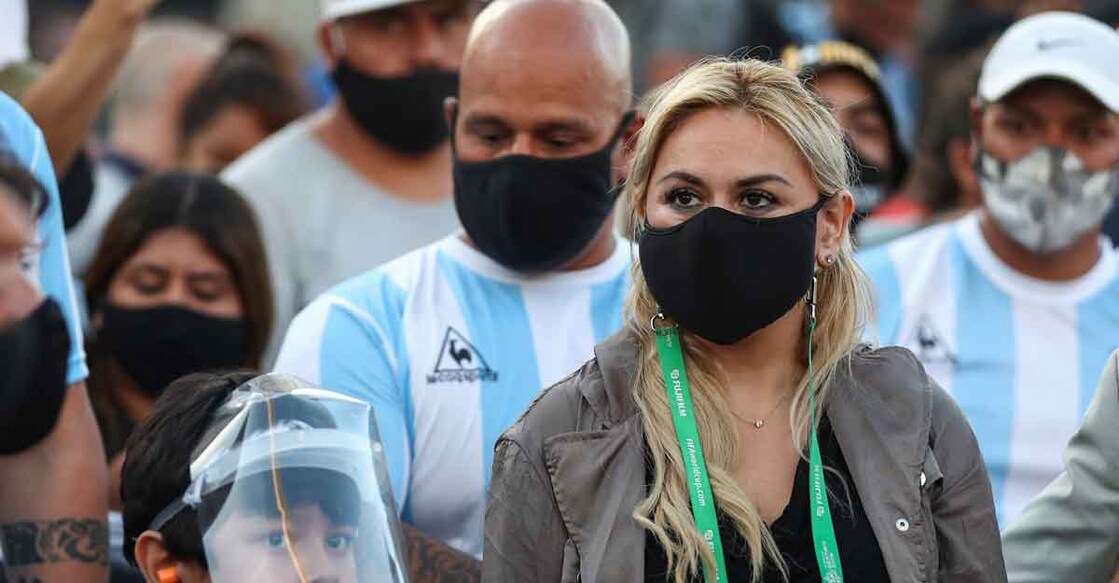 Argentines take to the streets demanding justice for Maradona 