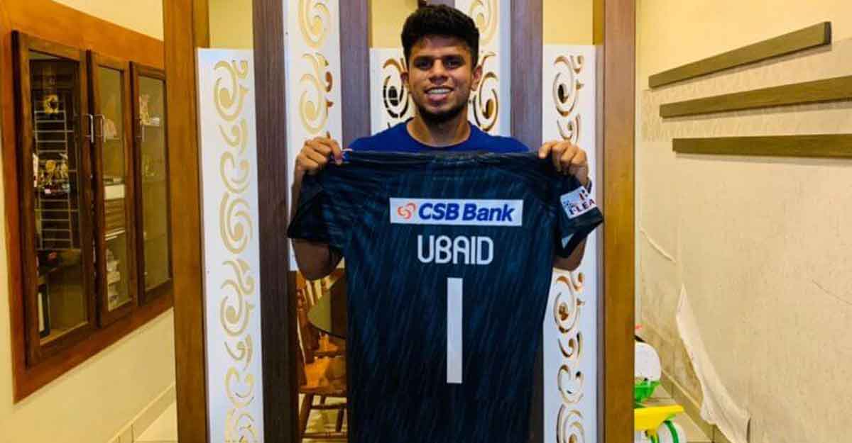 Gokulam keeper Ubaid auctions jersey, raises Rs 33,000 in fight against  Covid, Football News