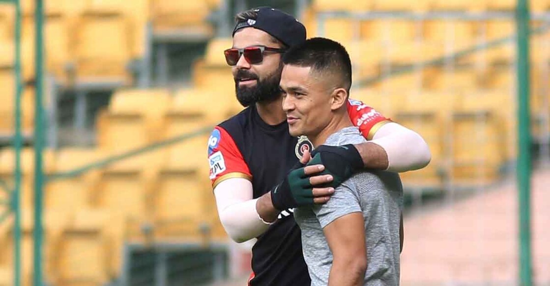 Kohli  & Chhetri