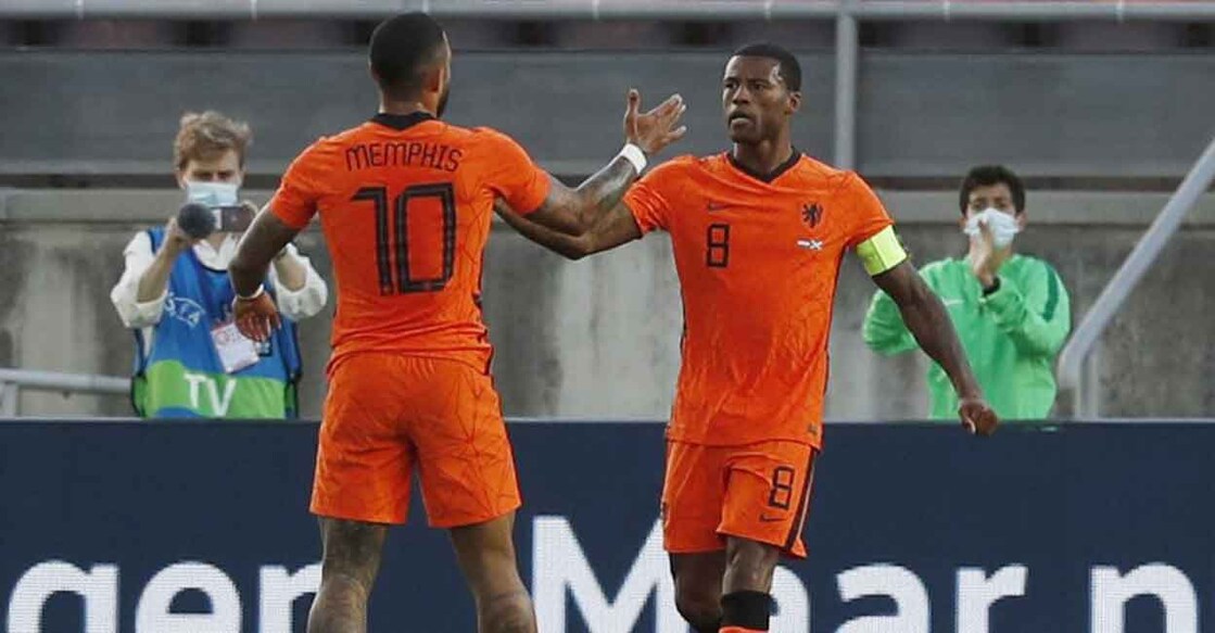 Memphis Depay & Georginio Wijnaldum 