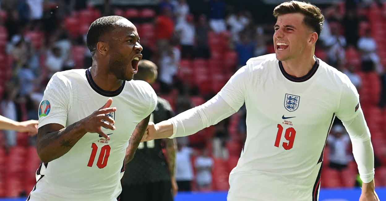 Euro 2020: Sterling nets winner as England down Croatia | Euro 2020 News | Onmanorama