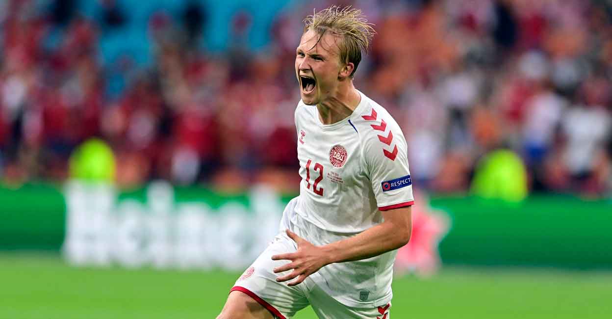 Euro Dolberg Dazzles As Denmark March Into Quarterfinals Euro News Onmanorama