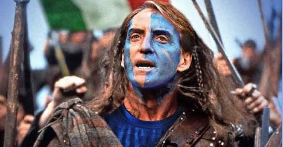 Scottish newspaper turns to 'Braveheart' Mancini 