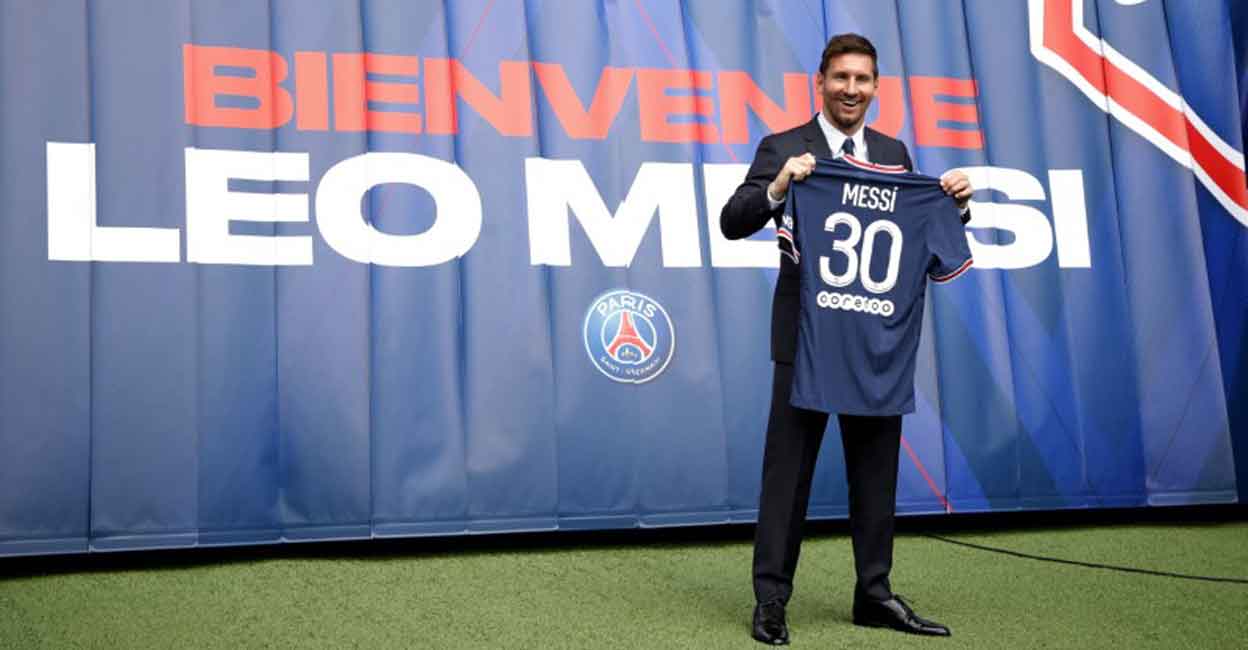 Messi Joins PSG - Will Wear No. 30 Shirt - Footy Headlines