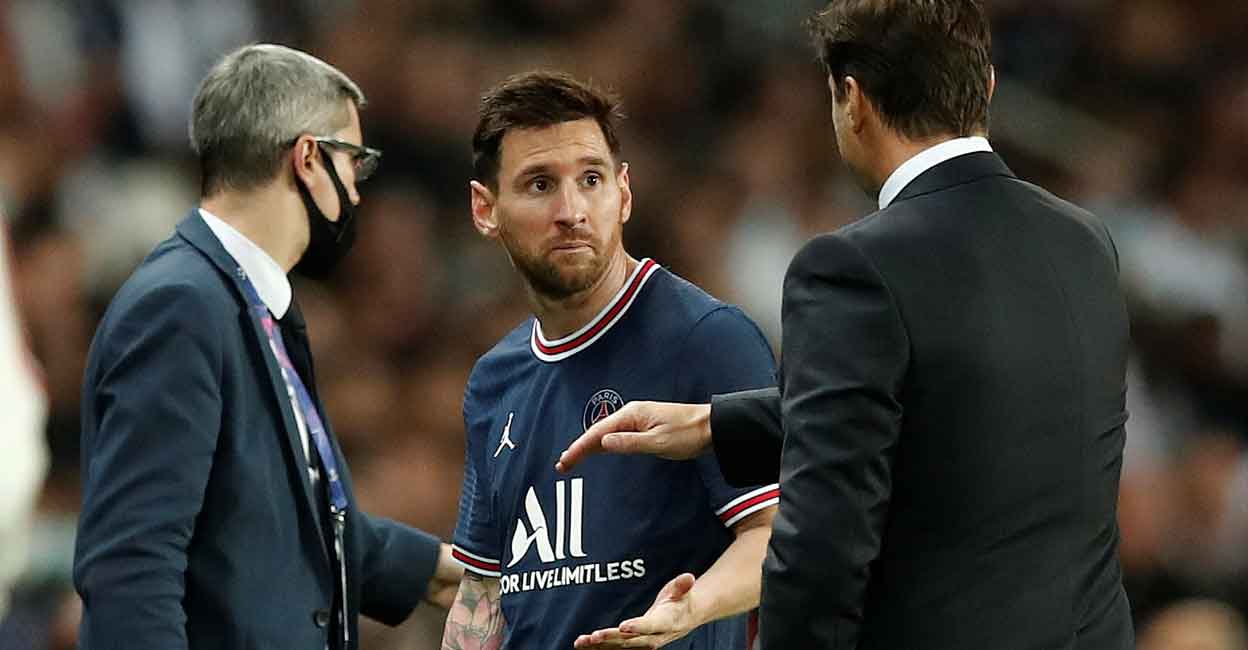 Messi was okay with substitution: PSG coach Pochettino | Football News |  Onmanorama