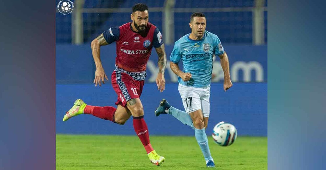 The medical team of Jamshedpur FC (red) had expressed inability to field a team for the match against Mumbai City. Photo: ISL