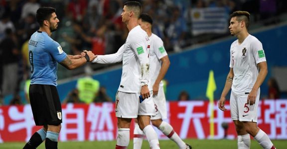 Luis Suarez and Cristiano Ronaldo Luis Suarez and Cristiano Ronaldo