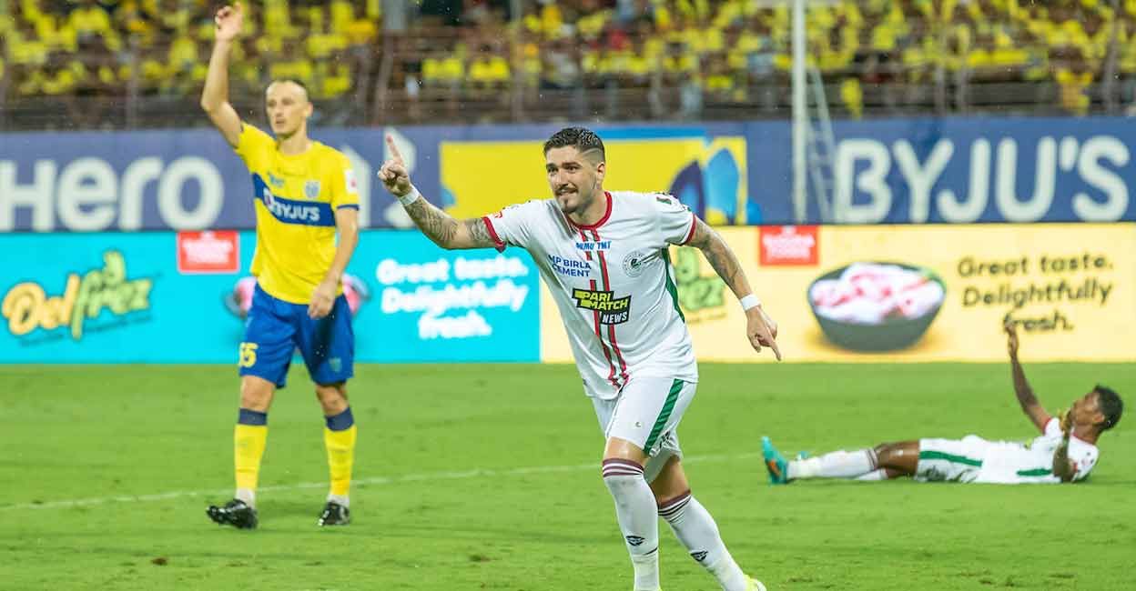 It was a match to remember for Dimitri Petratos. Photo: ISL
