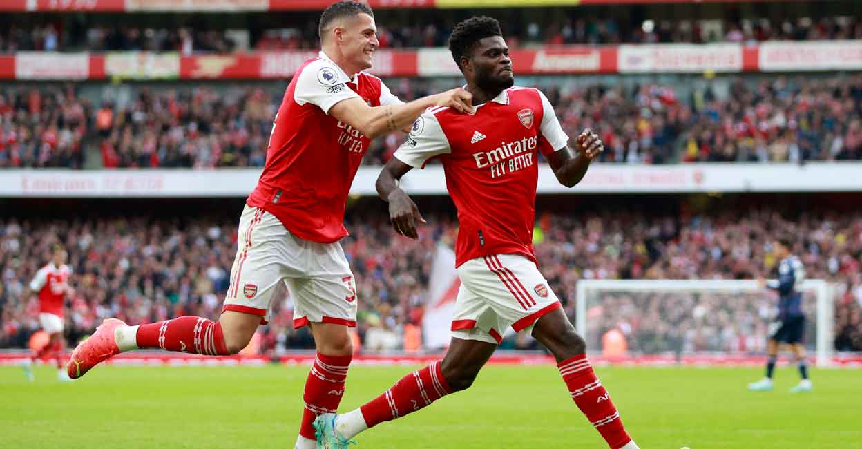 Arsenal regain top spot but Saka limps off in big win over Forest ...