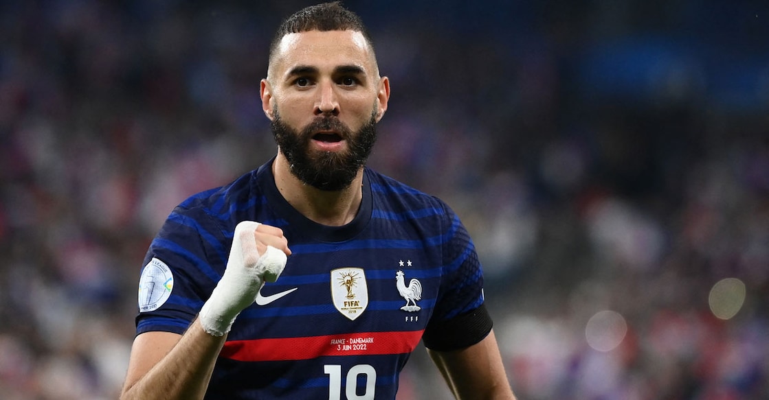 Karim Benzema has 37 goals from 97 games for Les Bleus. File photo: AFP/Franck Fife