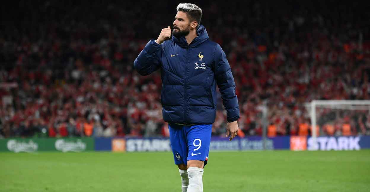  Olivier Giroud has got the nod. File photo: AFP/Franck Fife