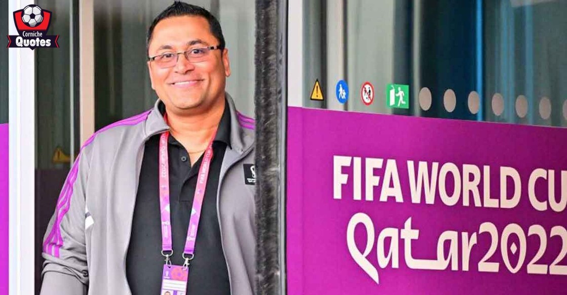  Varghese Edattukaran is in charge of VIP accommodation and team base camps at Qatar 2022.